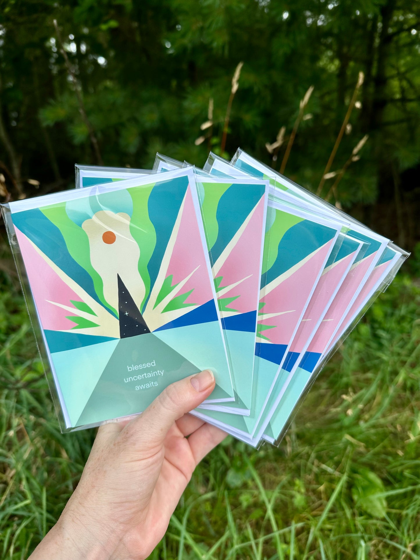 Love Lives On greeting card