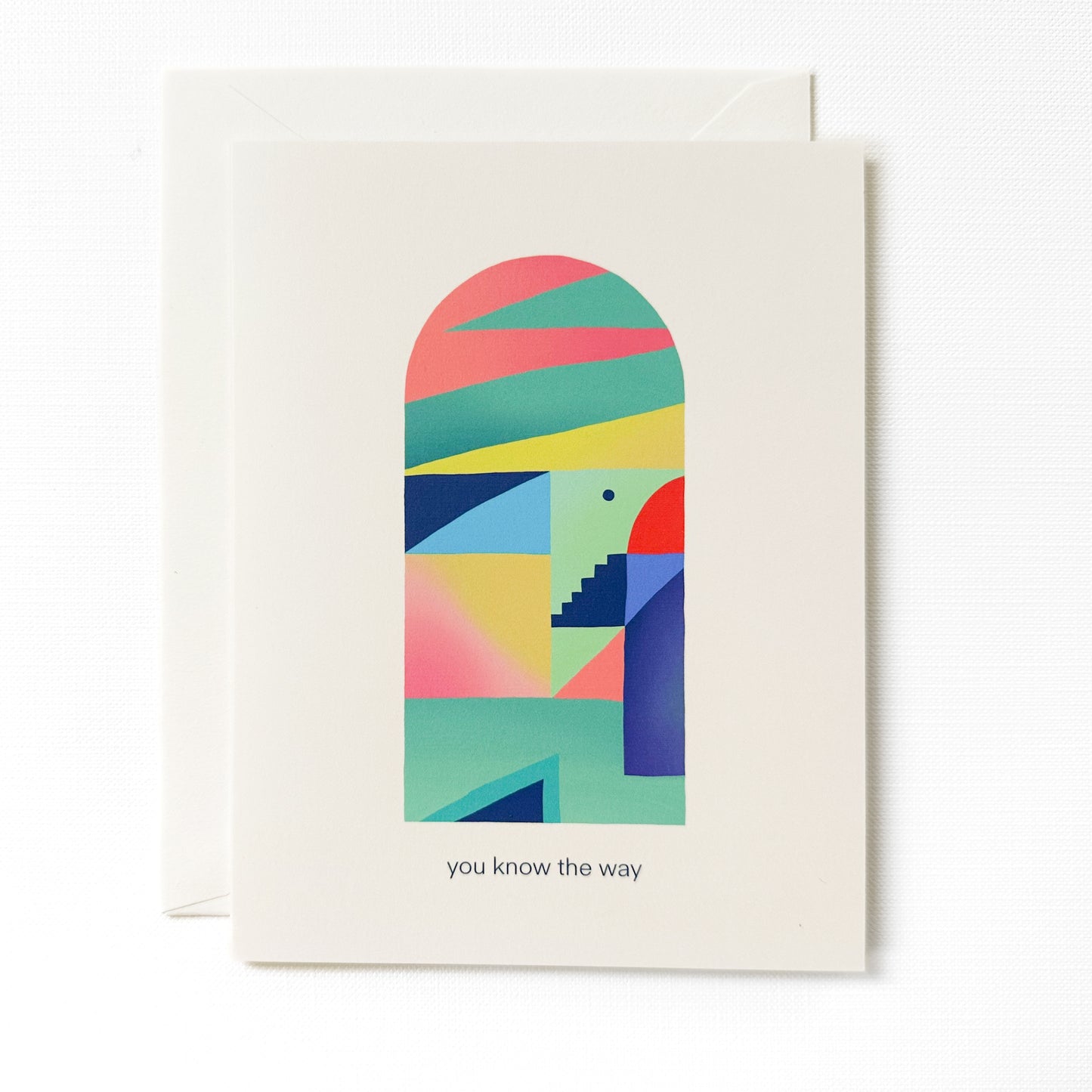You Know The Way greeting card
