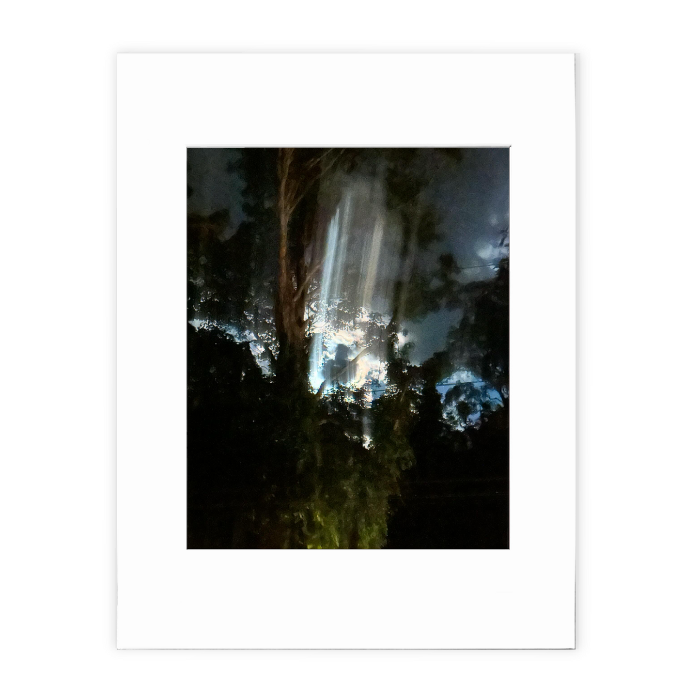 Strange Vibrations Are Common Matted Photo Print