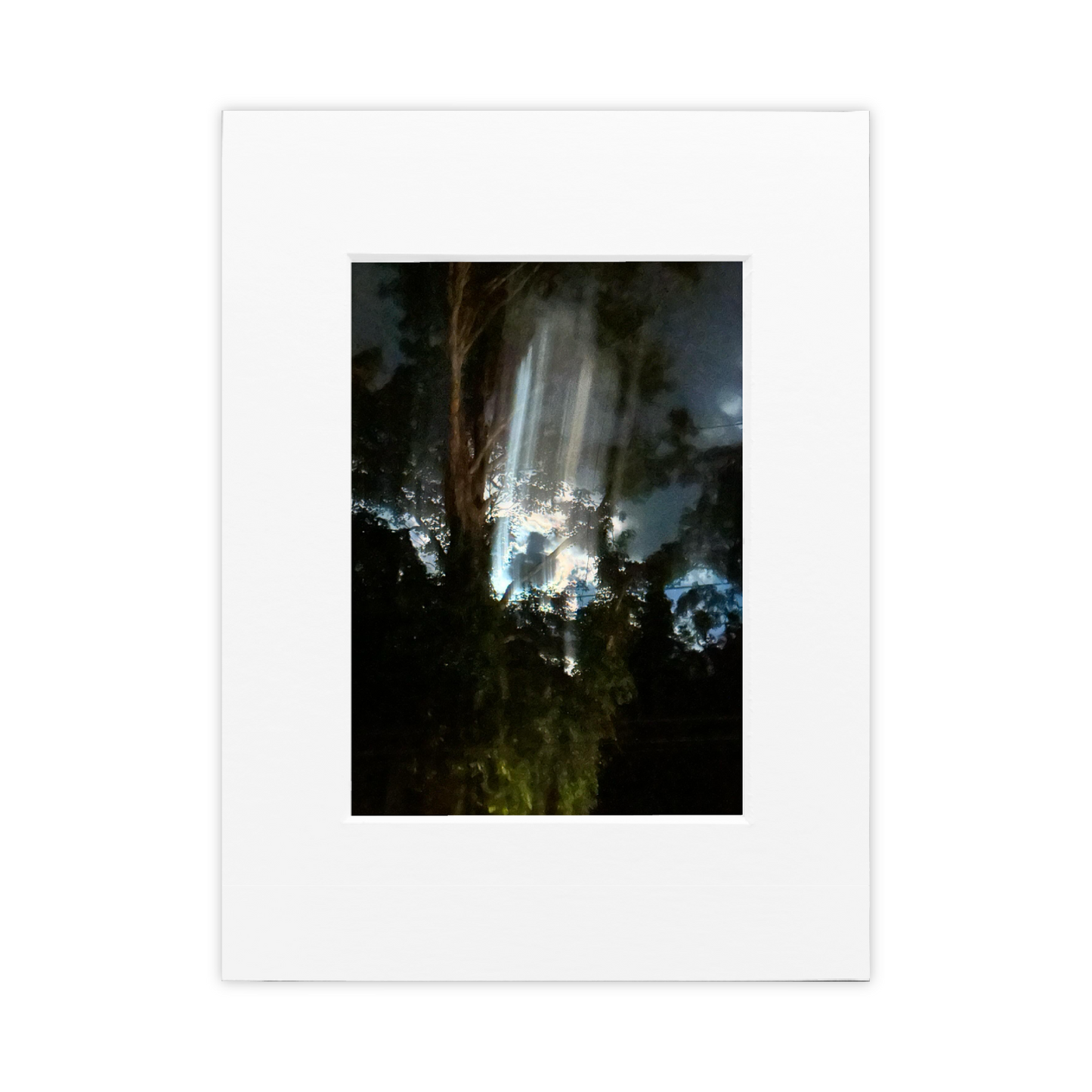 Strange Vibrations Are Common Matted Photo Print