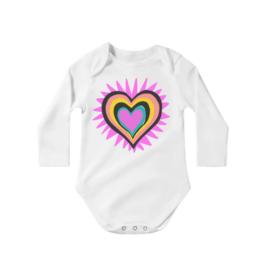 Heart Shine Onesie