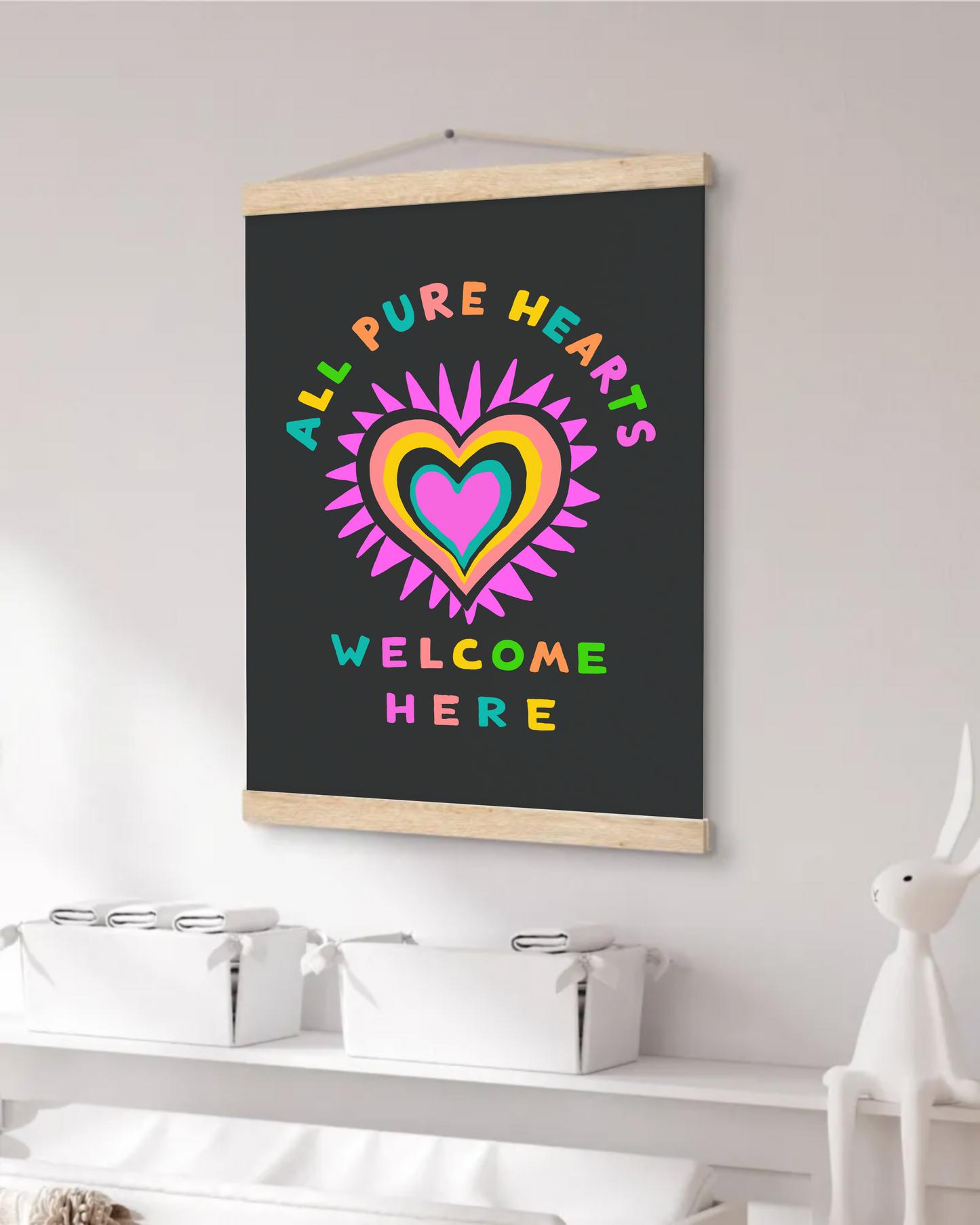 Heart Shine Wall Hanging