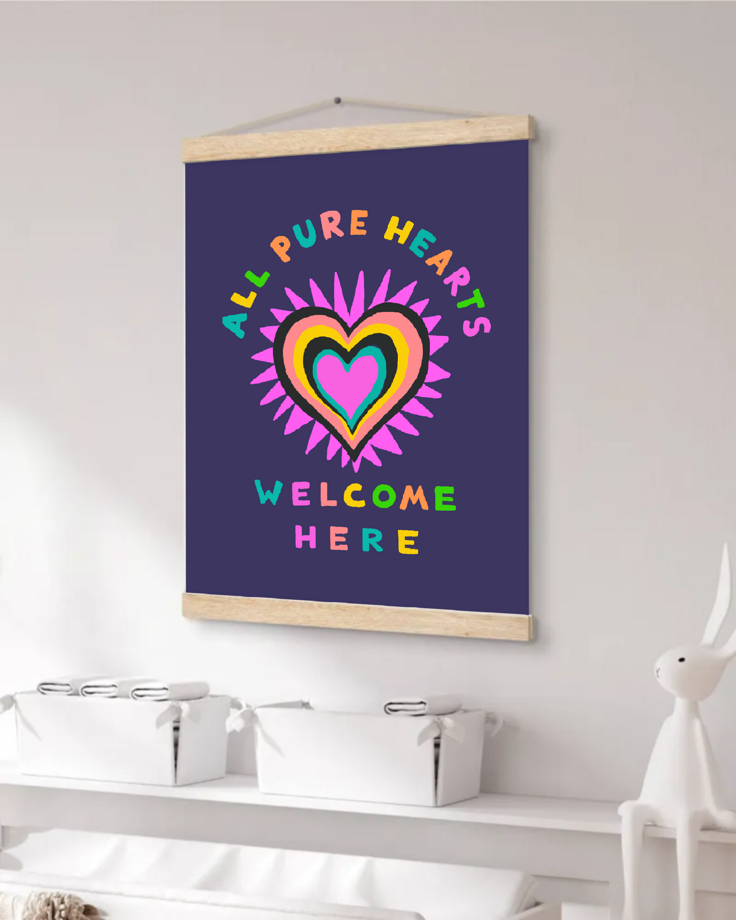 Heart Shine Wall Hanging