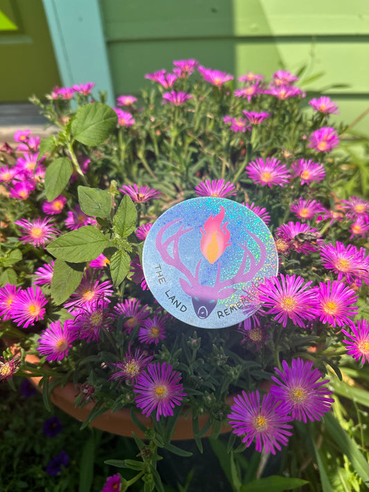 The Land Remembers sticker