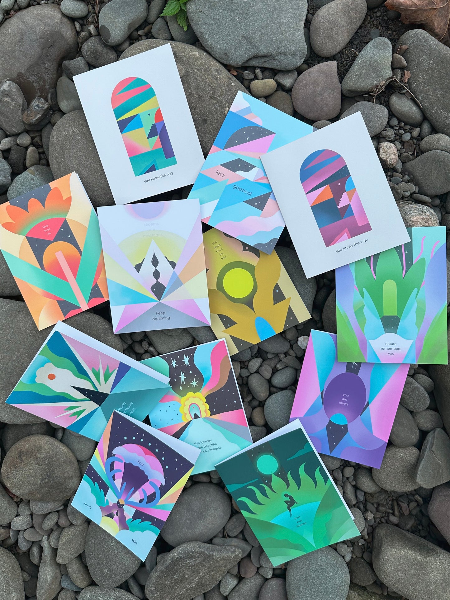 12 Greeting Card Set