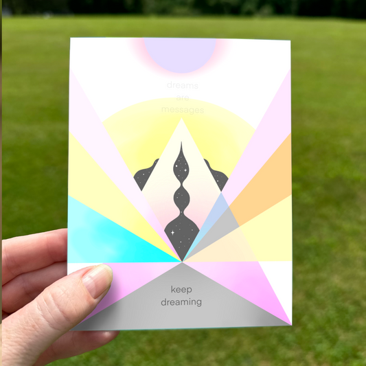 Keep Dreaming greeting card