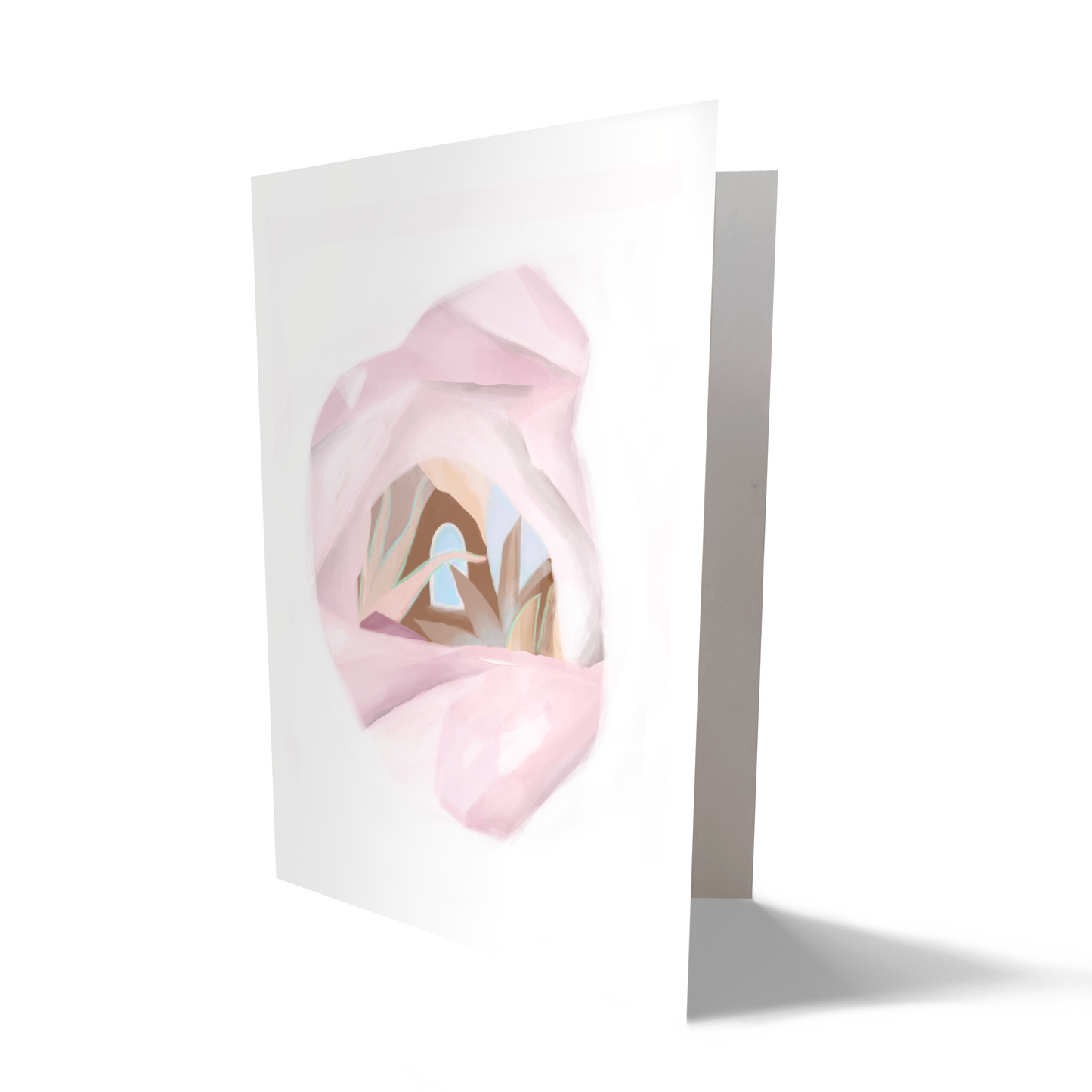 Path of the Rose Greeting Card