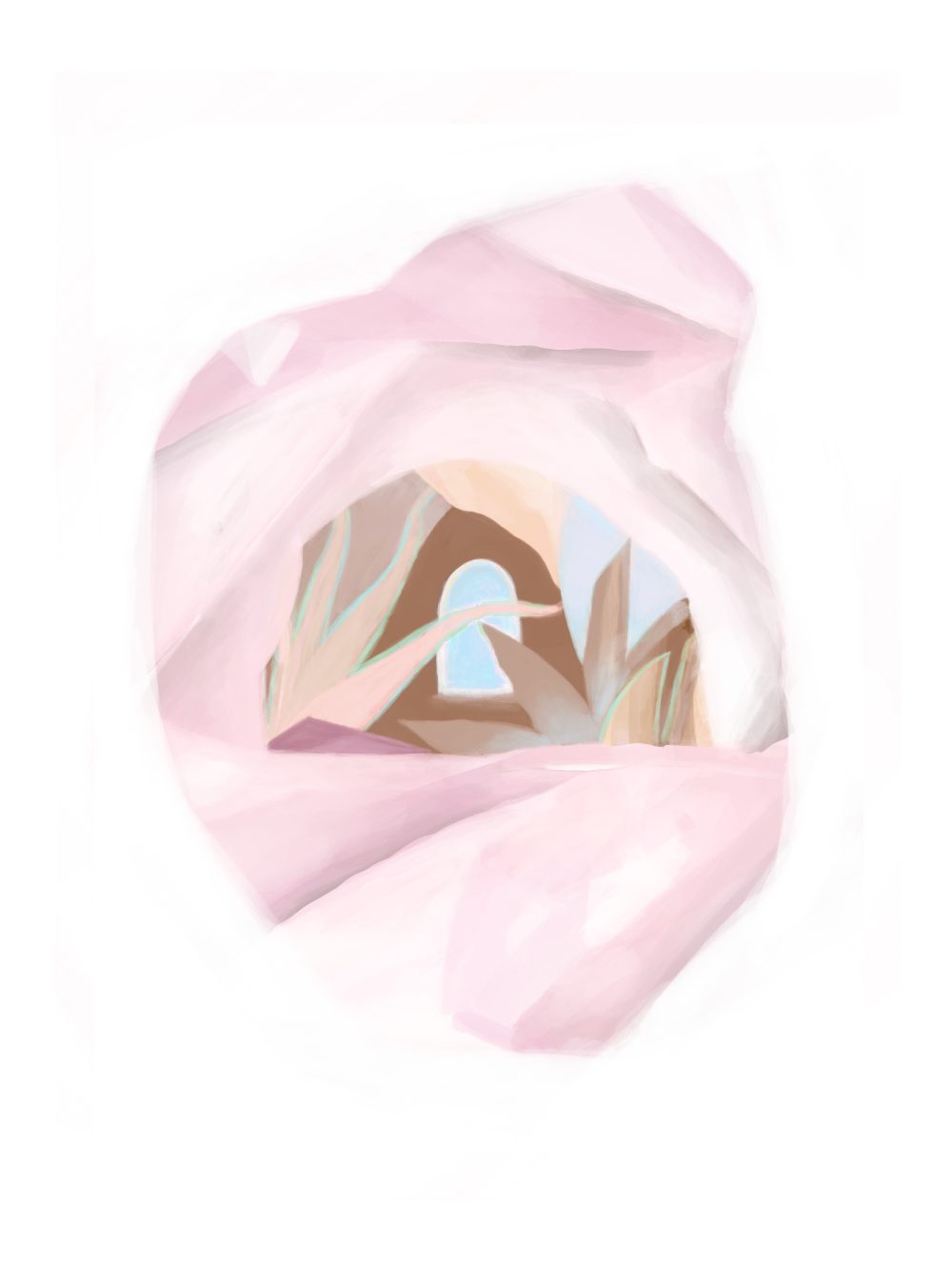 Path Of The Rose Print