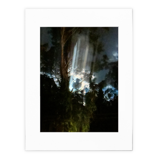 Strange Vibrations Are Common Matted Photo Print